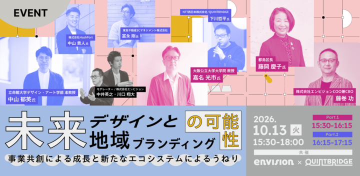 未来デザインと地域ブランディングの可能性<br/>〜事業共創による成長と新たなエコシステムによるうねり〜